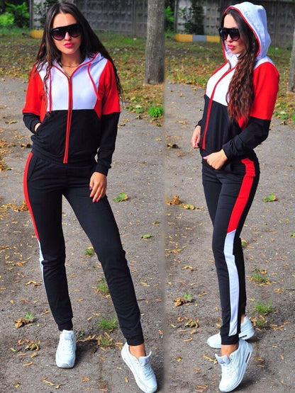 European And American New Women's Leisure Sports Suit