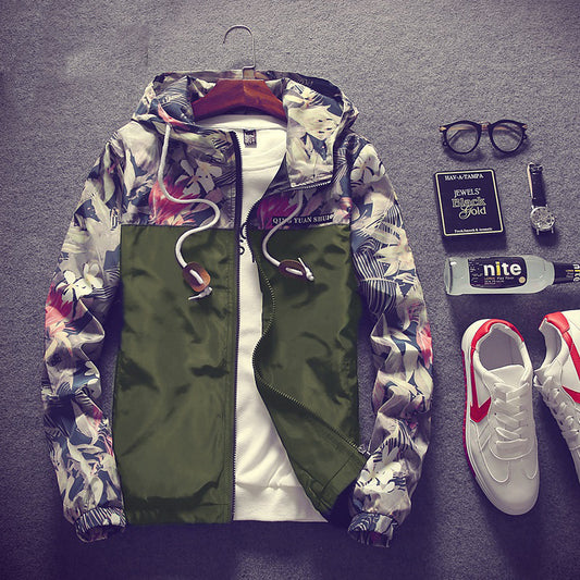 Men's Casual Sports Jacket Teen Korean Baseball Uniform ShopWithASmile7.com