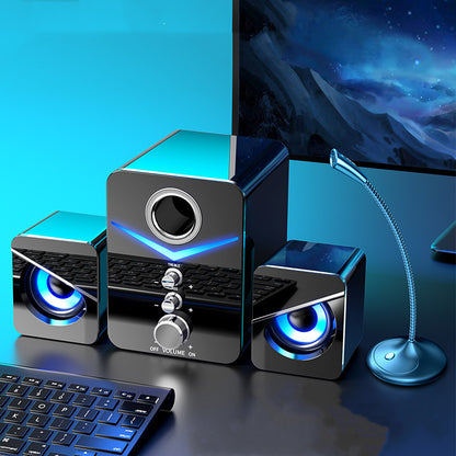 Compatible With  , Computer Audio Home Desktop Notebook Universal Small Speaker ShopWithASmile7.com
