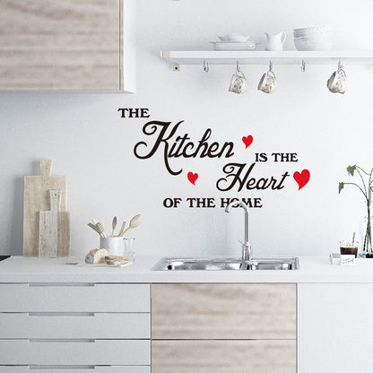 Wall Stickers European and American Proverbs Wall Stickers Bedroom Living Room English Poems