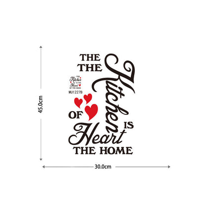 Wall Stickers European and American Proverbs Wall Stickers Bedroom Living Room English Poems