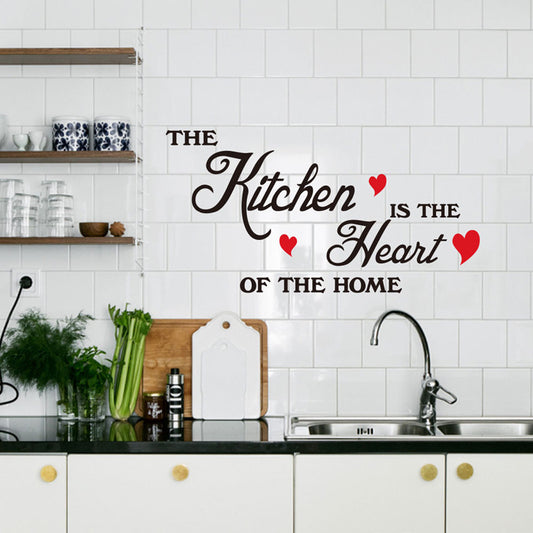 Wall Stickers European and American Proverbs Wall Stickers Bedroom Living Room English Poems