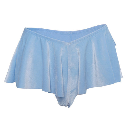 Womens Low Waist Loose Casual Skirt Shorts ShopWithASmile.com