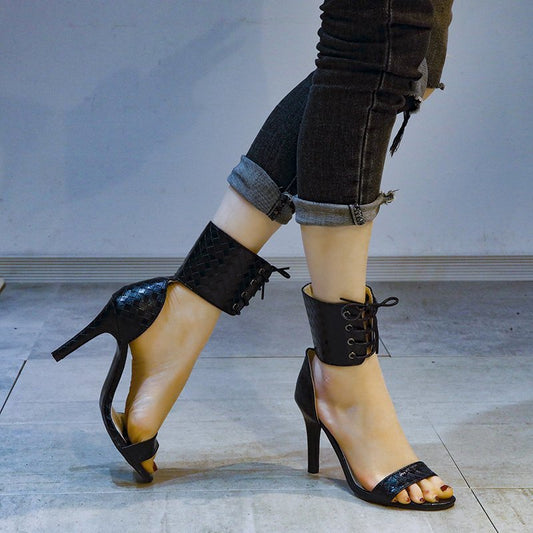 Women's High Heel Stiletto Sandals