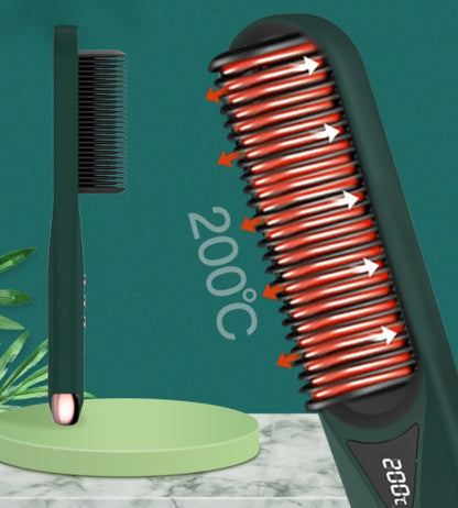 Straightening Comb And Curling Iron Dual-purpose Artifact Household Non-harmful Negative Curler ShopWithASmile7.com