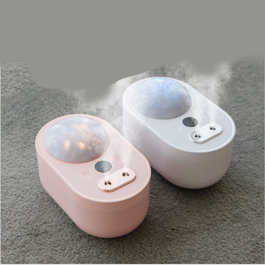Usb Star Projection Humidifier Creative Double Mist Purifier Mini