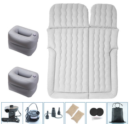Stock Car Interior Accessories Home Car Dual Purpose Inflatable Bed Car Suv Air Cushion Bed Travel Inflatable Mattress