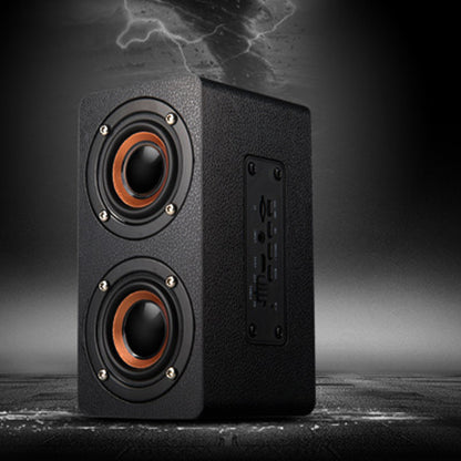 M5 Home Wooden Wireless Bluetooth Small Speaker Phone Computer Desktop Audio ShopWithASmile.com