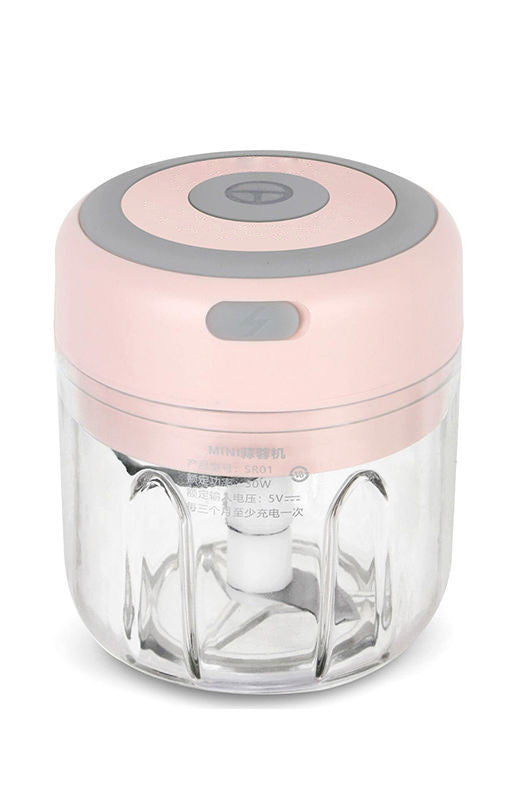 Mini Electric Garlic Chopper USB Charging Ginger Masher Machine Sturdy Durable Chili Vegetable Crusher Kitchen Tool My Store