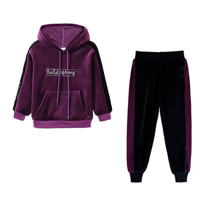 Girls' suit autumn children's sportswear
