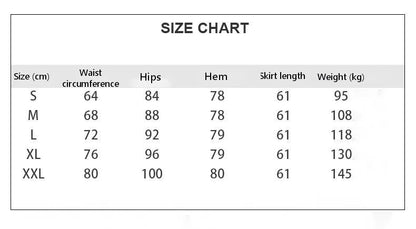 Single-breasted stretch denim skirt