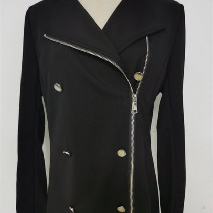 Women's Fashion Slim Fit Slimming Double Breasted Overcoat