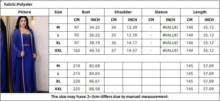 Women's Wear 2 Piece Set Long Dress Summer Autumn Women Traditional African Clothing Fairy Dress ShopWithASmile7.com
