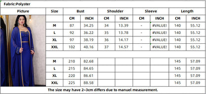 Women's Wear 2 Piece Set Long Dress Summer Autumn Women Traditional African Clothing Fairy Dress ShopWithASmile7.com