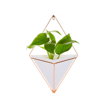Metal Flower Pots for Planting Reinforcement Ins Iron Potted Plants