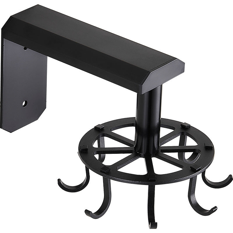 Space Aluminum Kitchen Rotating Hook Rack ShopWithASmile7.com
