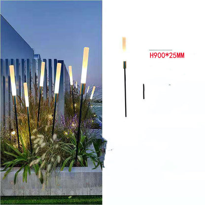 LED Luminous Reed Lamp Solar Outdoor Lawn