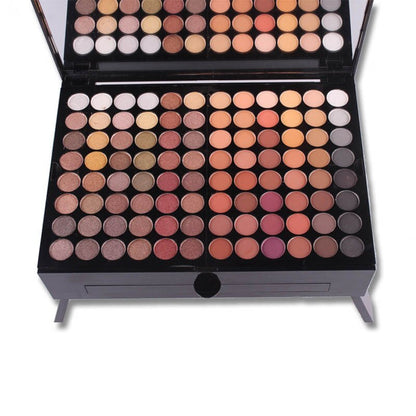 Piano-Shaped Makeup Palette – 180 Eyeshadows, Blush, & Contour Set
