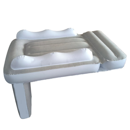 Amazon Baby Inflatable Mattress Rear Folding Car Mat Outdoor Travel Thickened Flocking Air Cushion