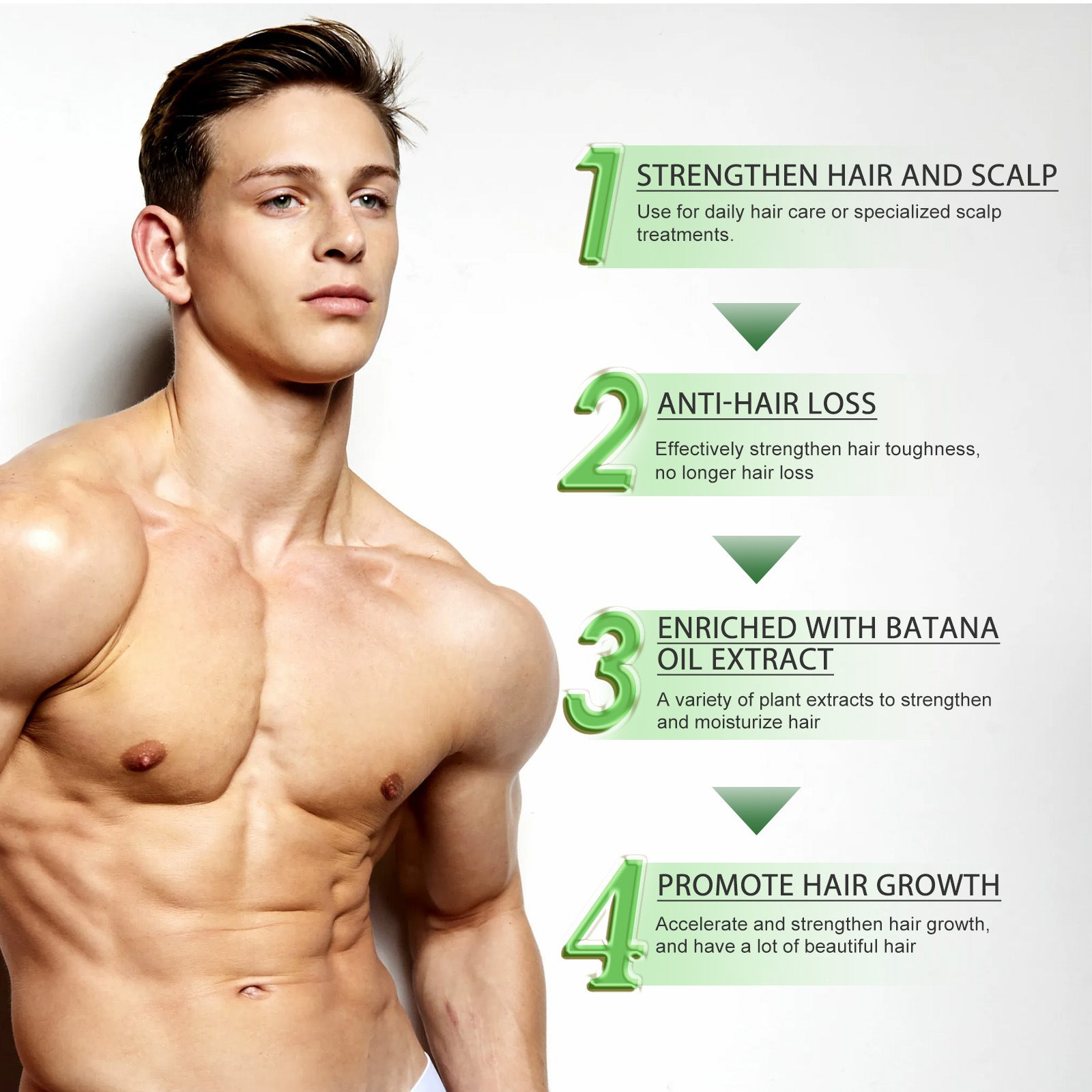 Dense Hair Oil Moisturizing Soft Hair Repair ShopWithASmile7.com