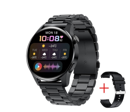 Music Player Bluetooth Call Heart Rate Detection Bracelet Waterproof Sports Watch ShopWithASmile7.com