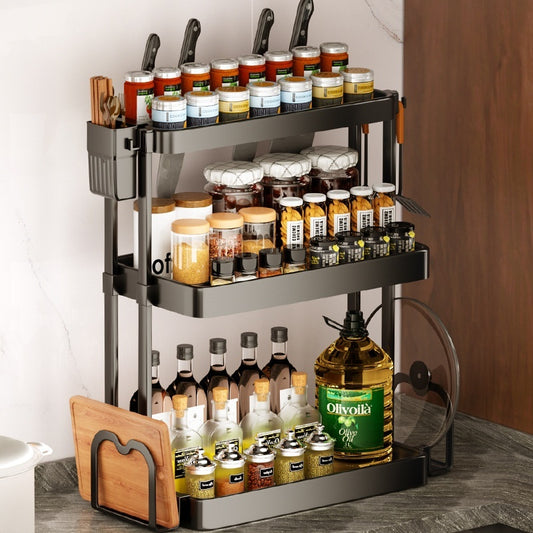 Kitchen Rack For Seasoning Multi-layer Storage Kitchen Supplies ShopWithASmile.com