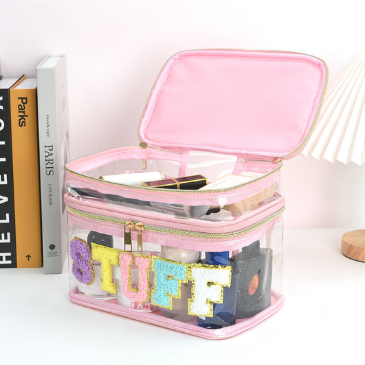 Transparent Cosmetic Bag Storage Toiletry Traveling