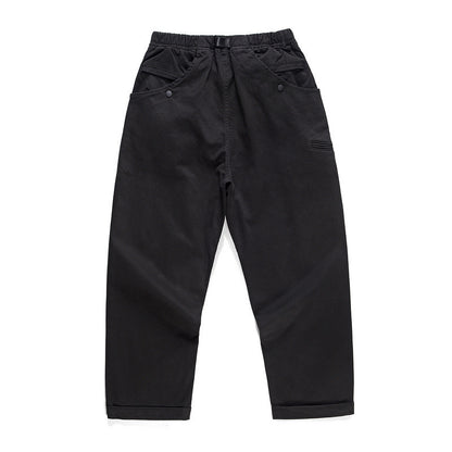 Lace-up legging overalls