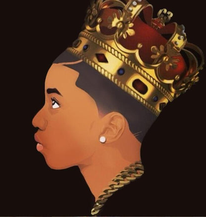 Art Design Graffiti Art Hip Hop African Girl with Black Hair Big Earring with Modern Building Shower Curtain for Bathroom Decor ShopWithASmile7.com