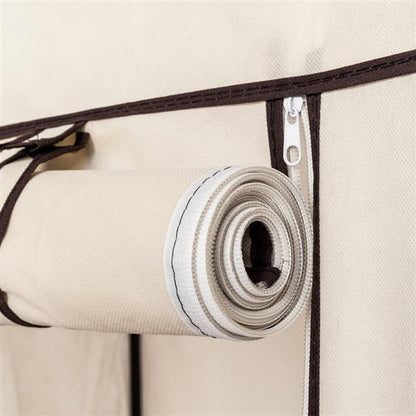 Non Woven Wardrobe With 5 Layers And 9 Compartments