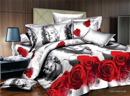 New grinding 3D quilt set of four pieces