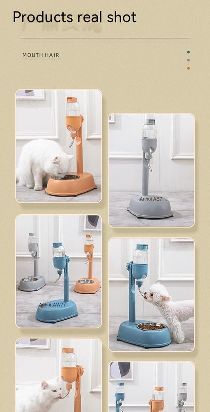 Non Wet Mouth Hanging Dog Water Dispenser For Pets