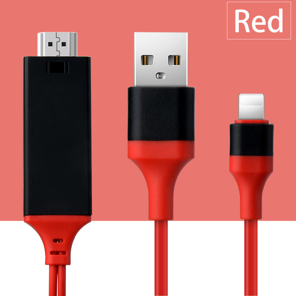 Type-C To HDMI Three In One Mobile Phone Projection Cable ShopWithASmile7.com