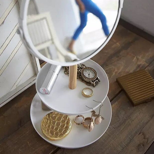 Desktop jewelry sundries storage tray ShopWithASmile7.com