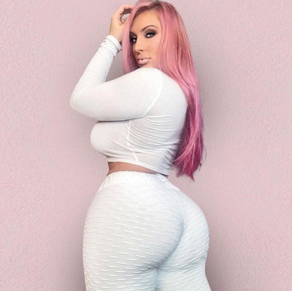 Booty Lifting Anti Cellulite Scrunch Leggings Without Pocket My Store