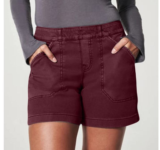 Women's High Waist Overalls Casual Pants Cotton And Linen Thin A- Line ShopWithASmile7.com