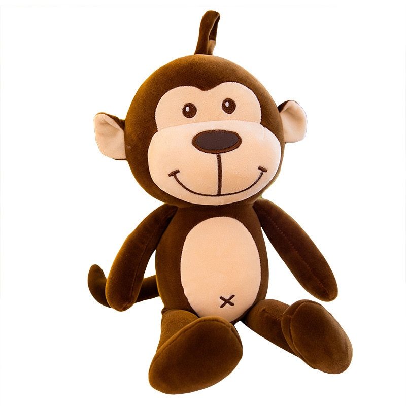 Cartoon monkey plush doll