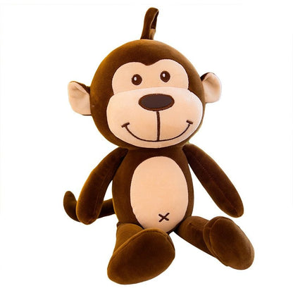 Cartoon monkey plush doll