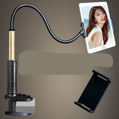 Mobile phone pole holder for bed