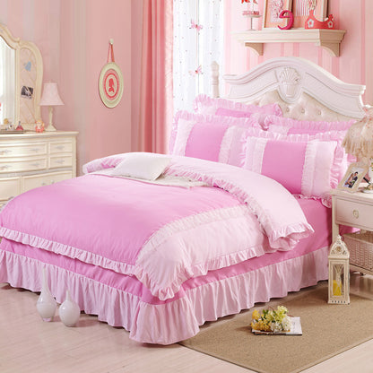 Pure cotton Princess wind four piece set