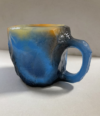 400ml Resin Mineral Crystal Coffee Mugs With Handles Elegant Fake Mineral Crystal Cup For Workplace Home Decor Christmas Gift Kitchen Gadgets ShopWithASmile7.com