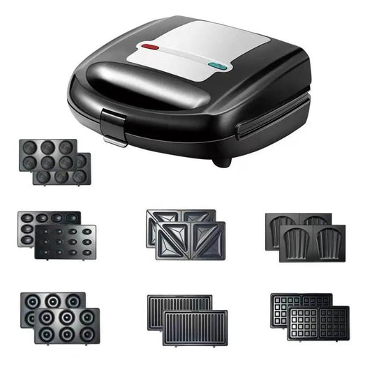 110V 7-in-1 Sandwich Machine Donut ShopWithASmile7.com
