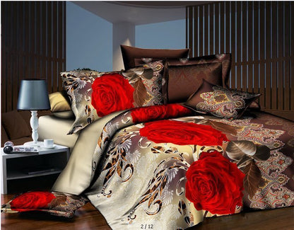 New grinding 3D quilt set of four pieces