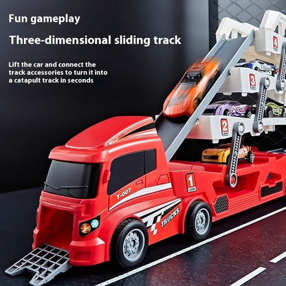 Children's Educational Alloy Storage Container Engineering Car Toys