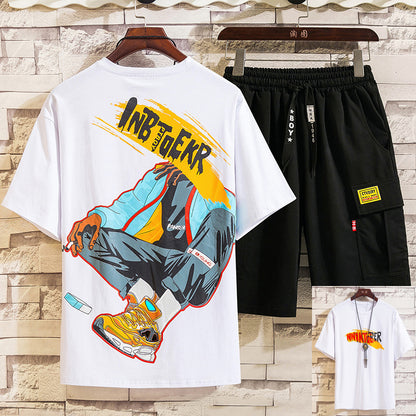 Youth Boys Short-Sleeved T-Shirts – 93.4% Cotton, Lightweight, Comfortable Casual Wear