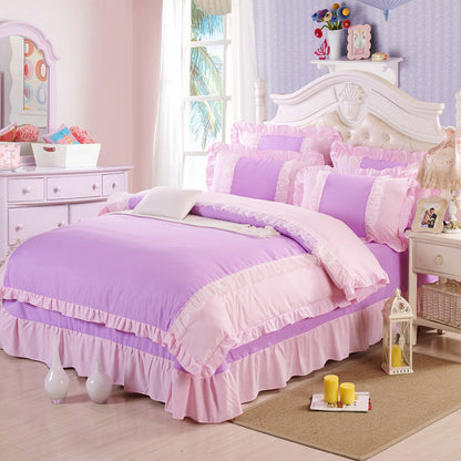 Pure cotton Princess wind four piece set