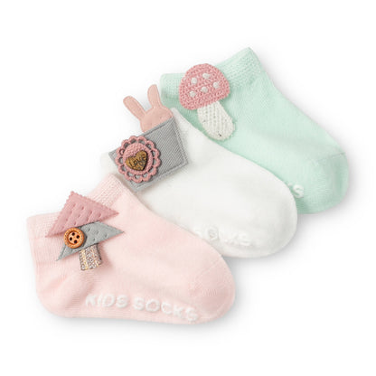 Rubber bottom antiskid baby socks ShopWithASmile7.com