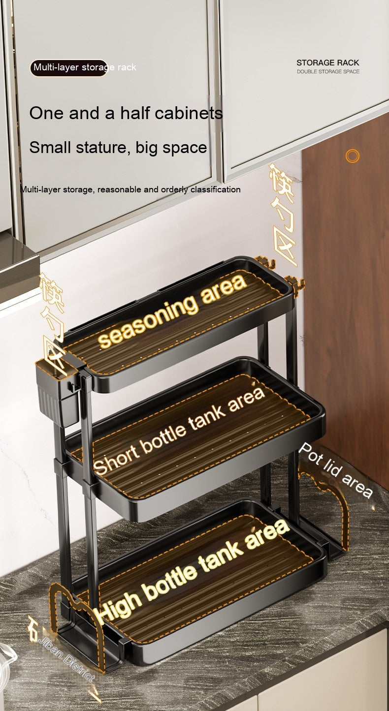 Kitchen Rack For Seasoning Multi-layer Storage Kitchen Supplies ShopWithASmile.com
