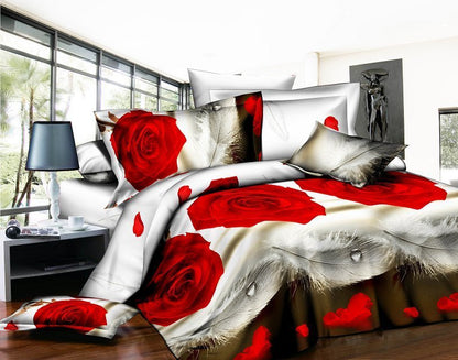 New grinding 3D quilt set of four pieces