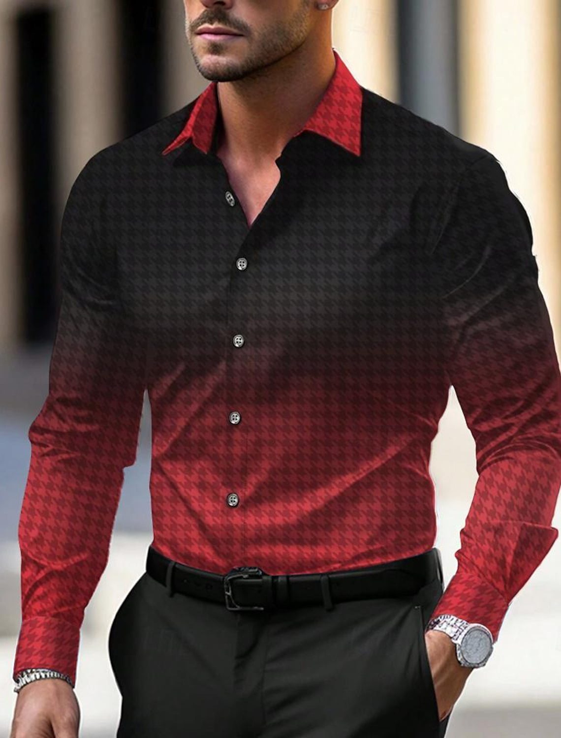 Design Fashion 3D Digital Printing Shirt ShopWithASmile7.com